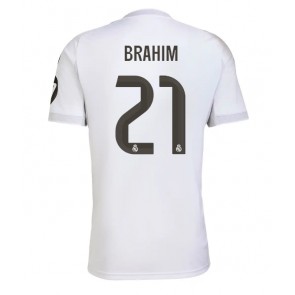 Real Madrid Brahim Diaz #21 Domaci Dres 2025-26 Kratak Rukavima